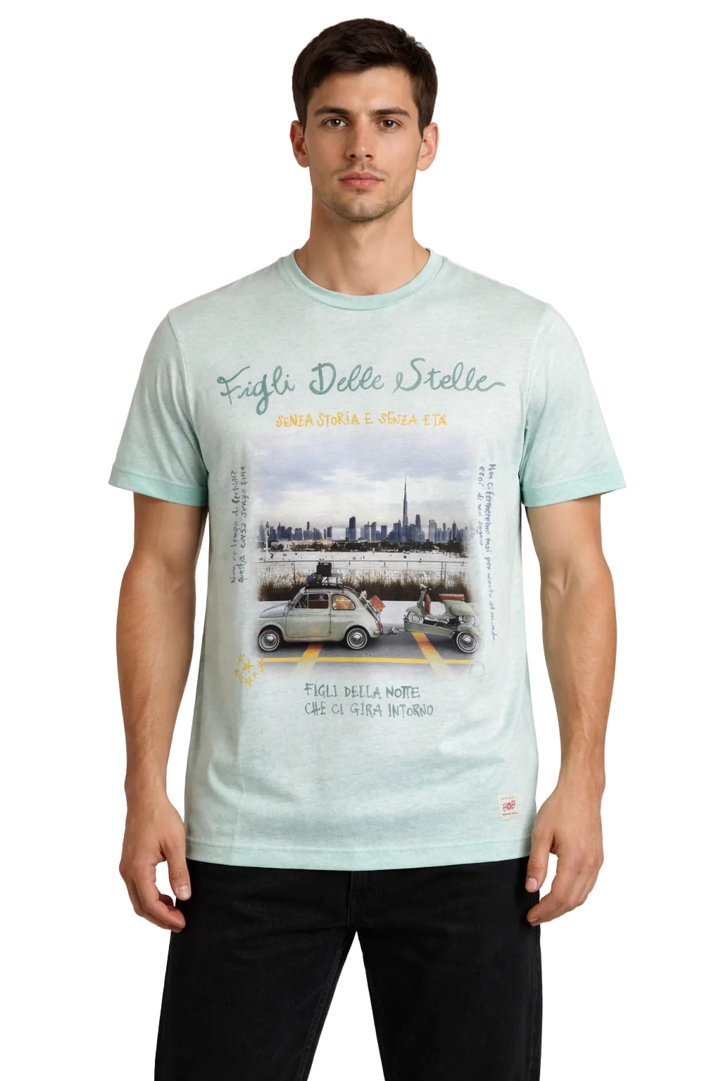 BOB - TSHIRT MANICA CORTA CON FANTASIA