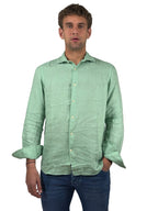 MC2 SAINT BARTH - CAMICIA PAMPLONA IN LINO