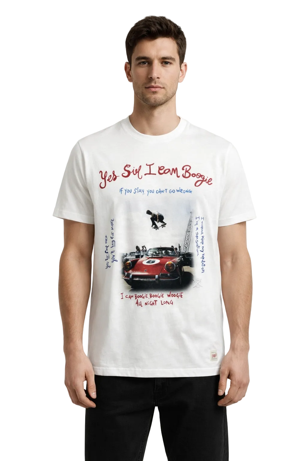 BOB - TSHIRT MANICA CORTA CON FANTASIA