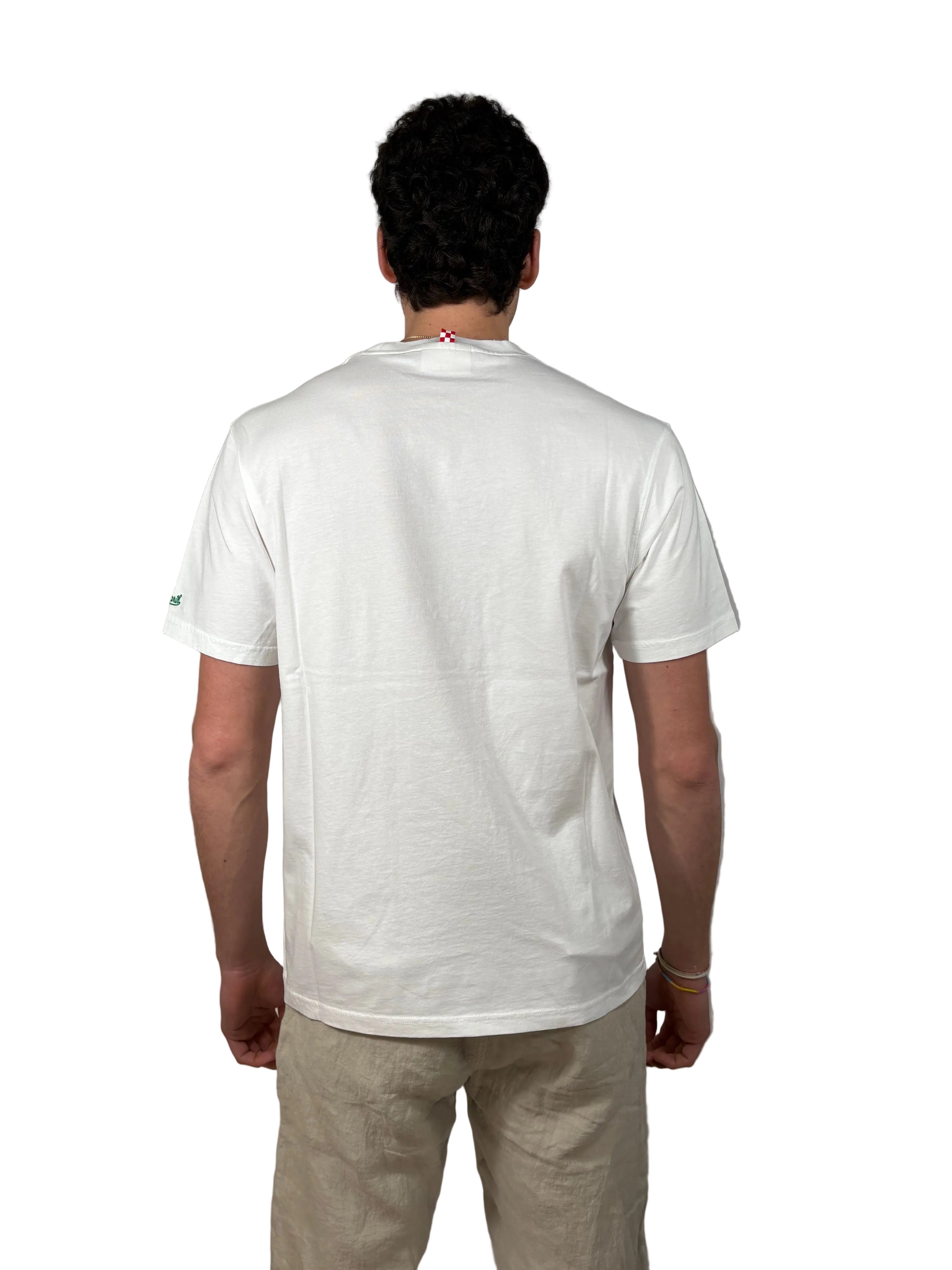 MC2 SAINT BARTH - T-SHIRT AUSTIN "WIMBLEDON ADDICTED"