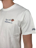 MC2 SAINT BARTH - T-SHIRT PORTOFINO "SEGUO SOLO L'ALCOLRITMO"
