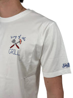 MC2 SAINT BARTH - T-SHIRT PORTOFINO "KING OF THE GRILL"