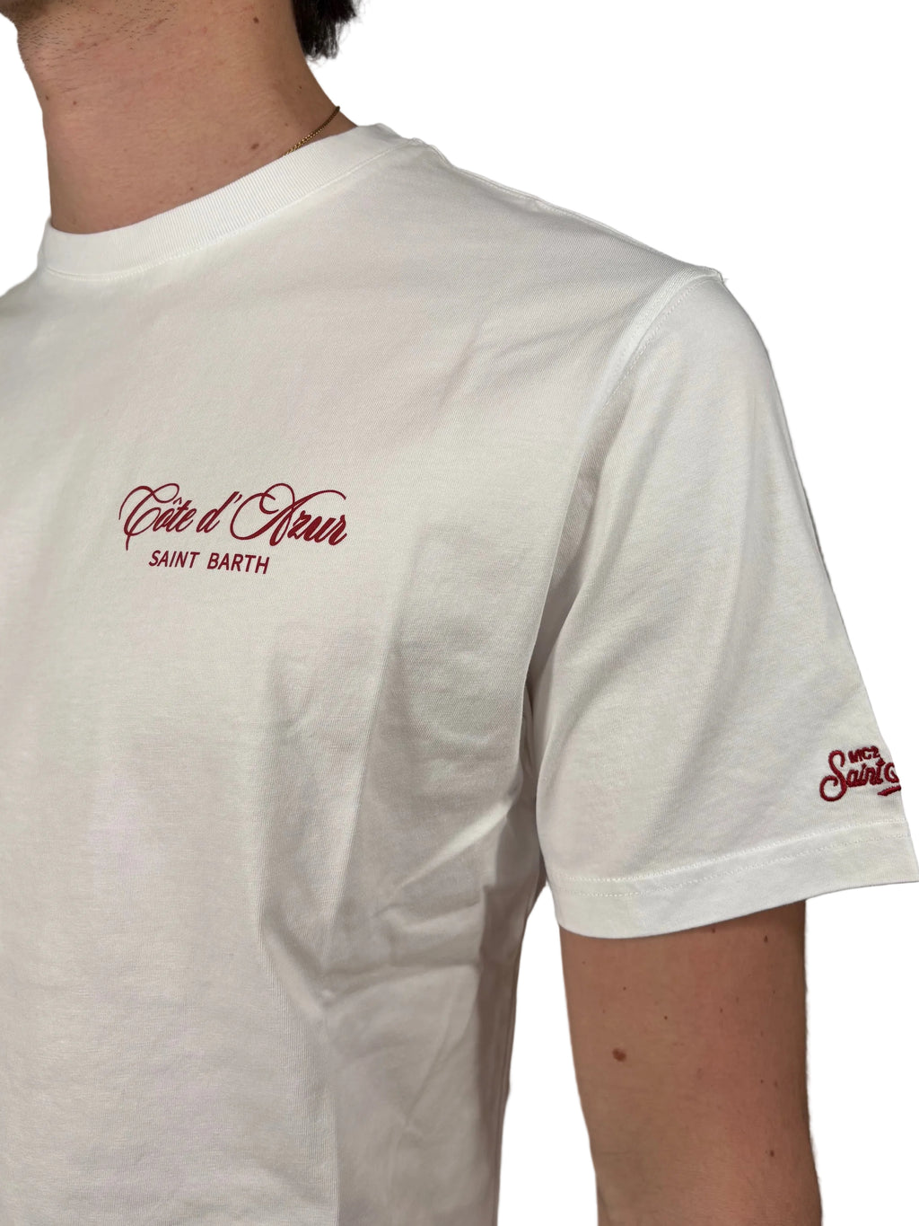 MC2 SAINT BARTH - T-SHIRT PORTLAND "COTE D'AZUR"