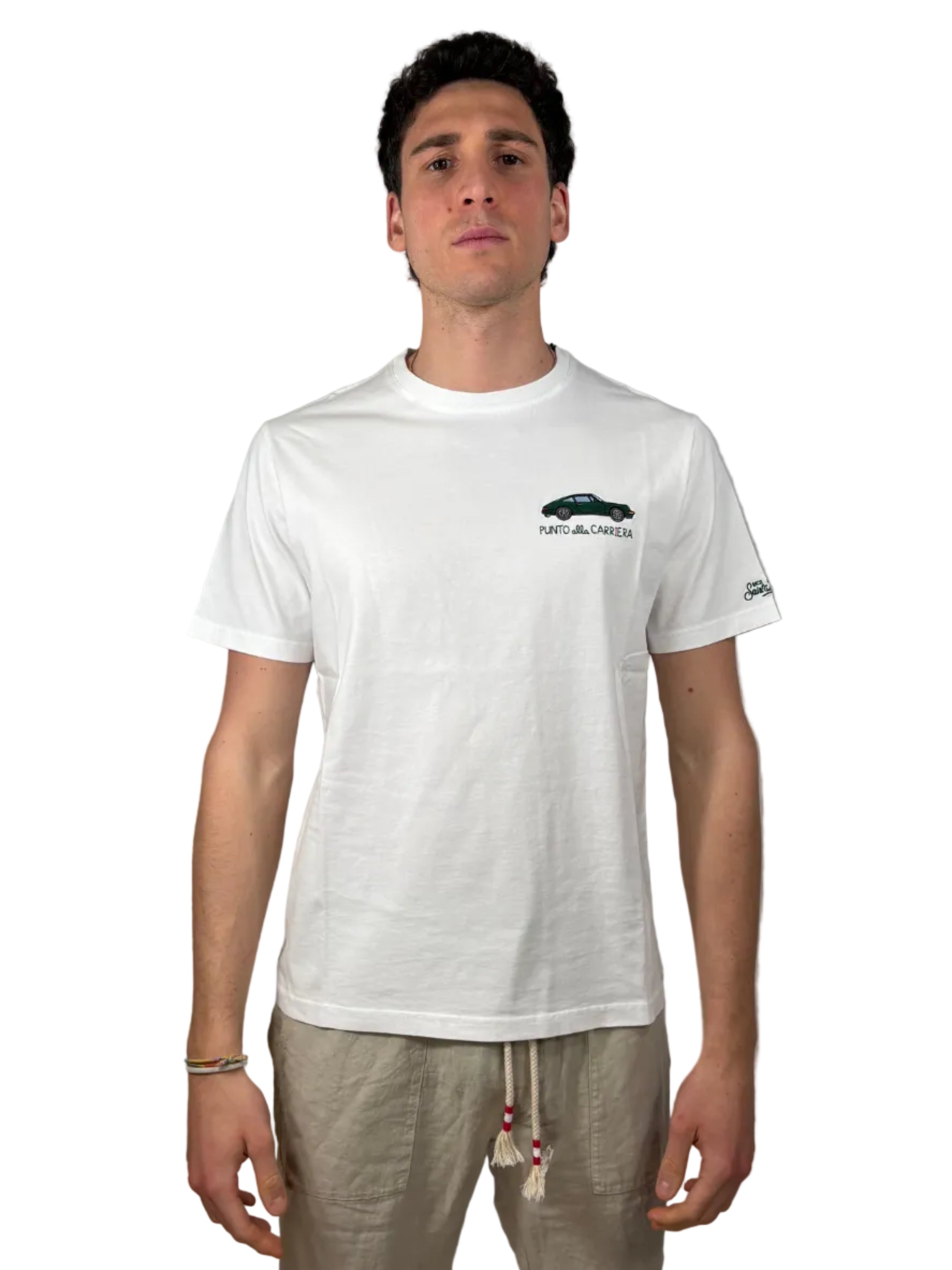 MC2 SAINT BARTH - T-SHIRT PORTOFINO "PUNTO ALLA CARRIERA"