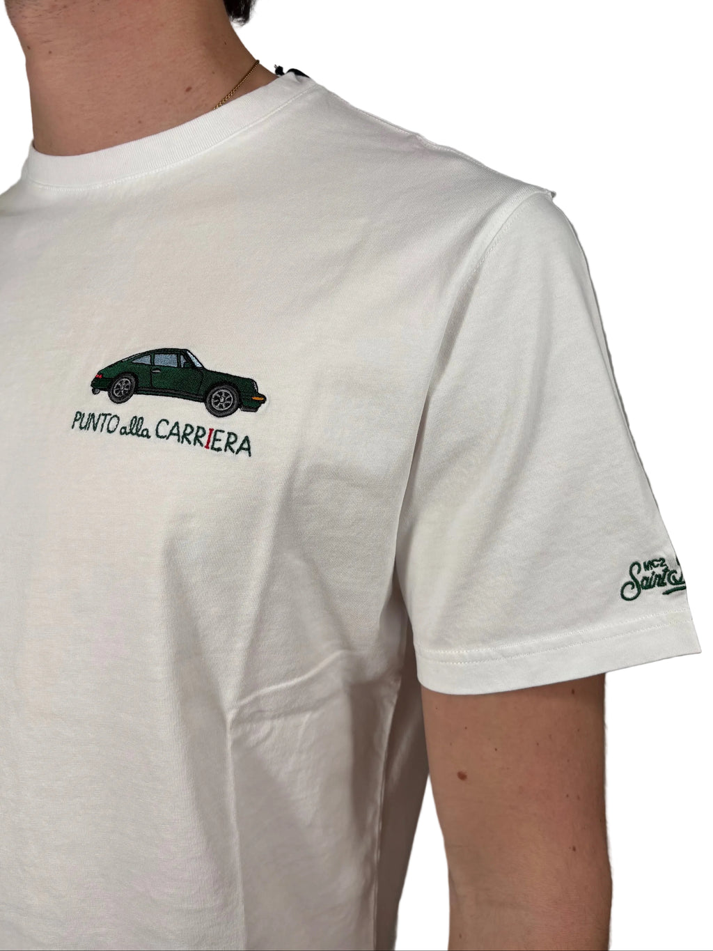 MC2 SAINT BARTH - T-SHIRT PORTOFINO "PUNTO ALLA CARRIERA"