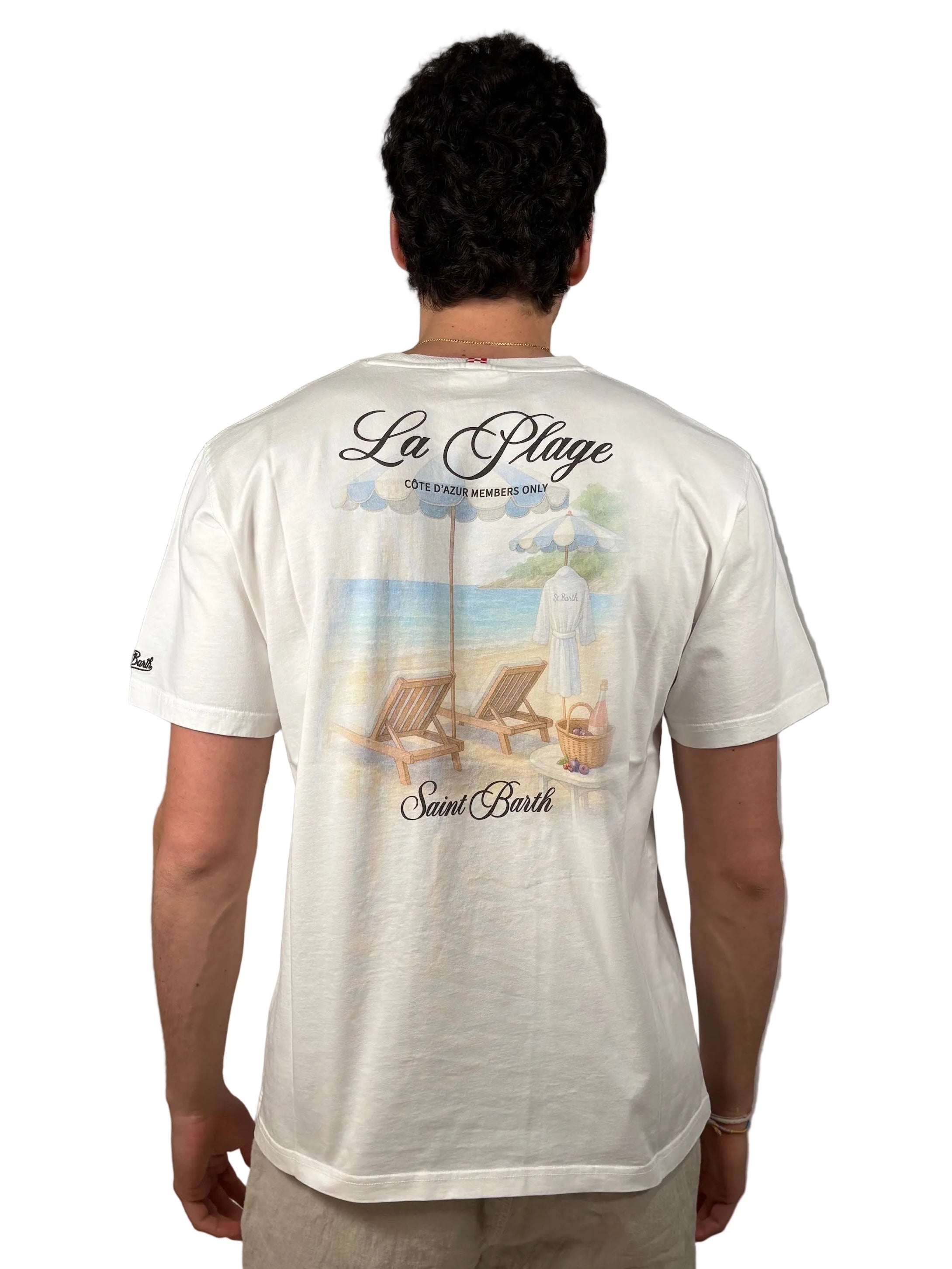 MC2 SAINT BARTH - T-SHIRT PORTLAND "LA PLAGE"