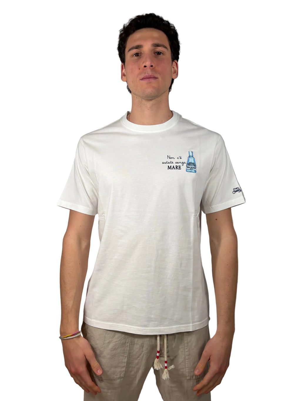 MC2 SAINT BARTH - T-SHIRT PORTOFINO "NON C'E' ESTATE SENZA MARE"
