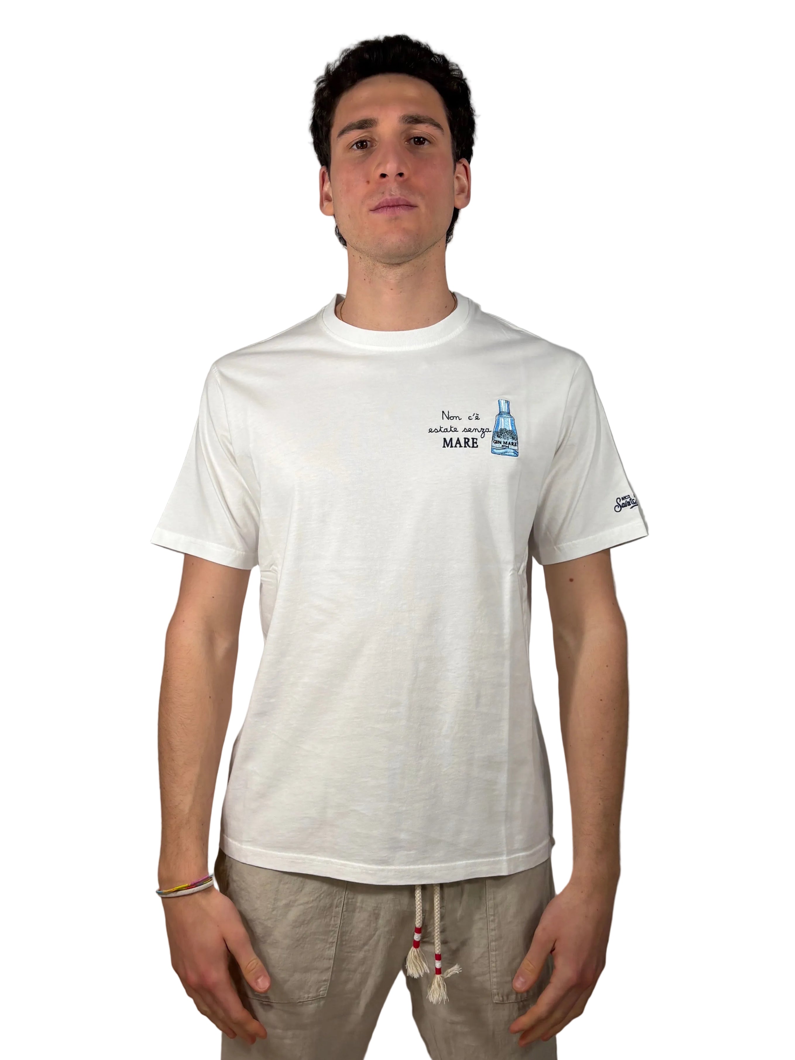 MC2 SAINT BARTH - T-SHIRT PORTOFINO "NON C'E' ESTATE SENZA MARE"