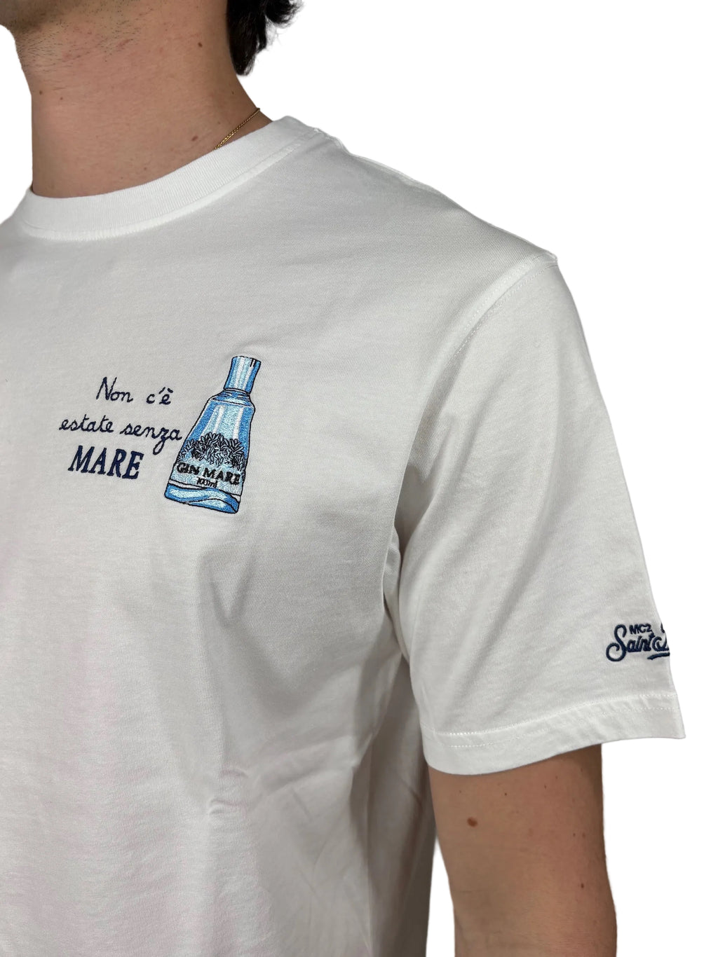 MC2 SAINT BARTH - T-SHIRT PORTOFINO "NON C'E' ESTATE SENZA MARE"