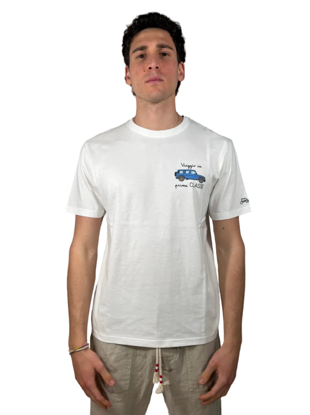 MC2 SAINT BARTH - T-SHIRT PORTOFINO "VIAGGIO IN PRIMA CLASSE"