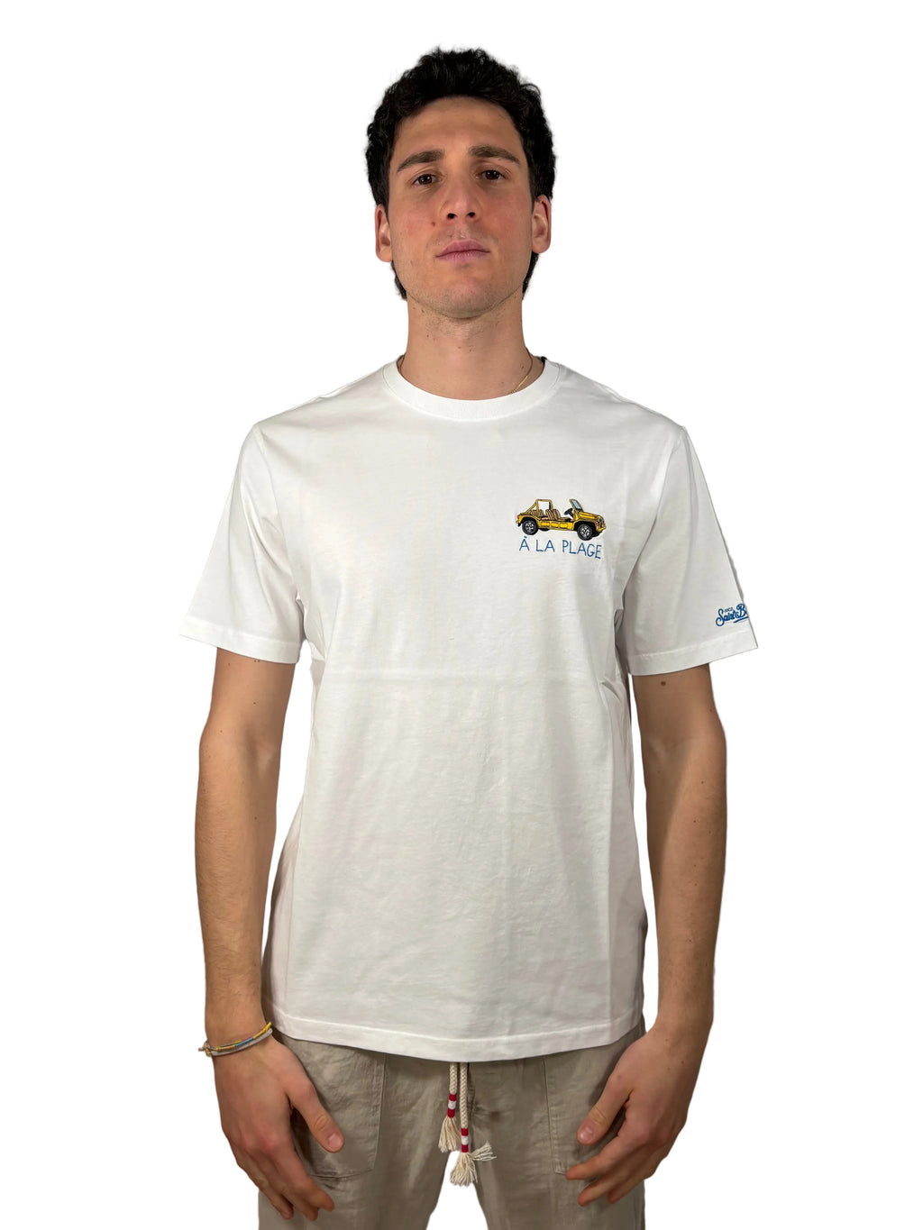 MC2 SAINT BARTH - T-SHIRT PORTOFINO "A' LA PLAGE"