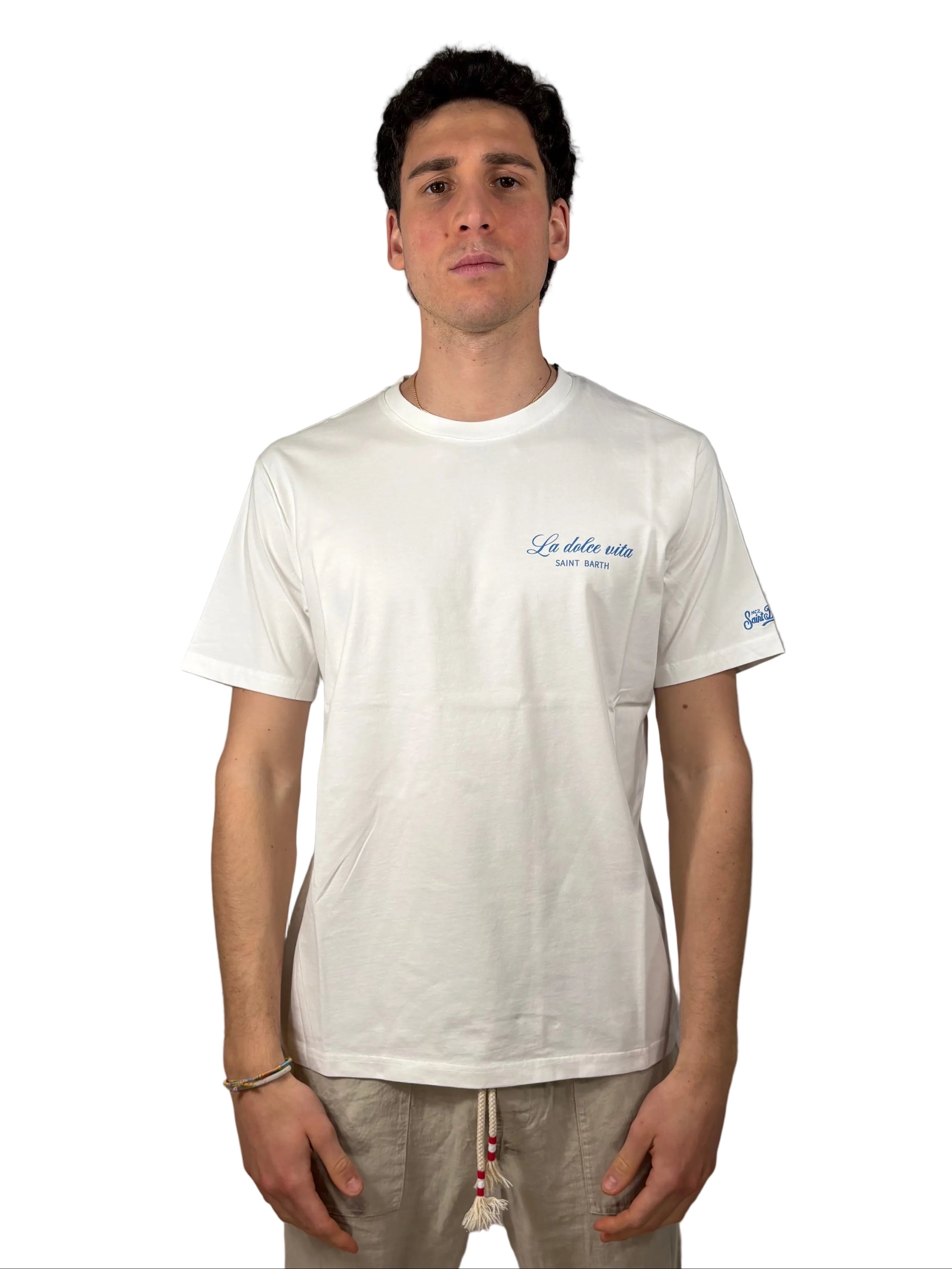 MC2 SAINT BARTH - T-SHIRT PORTLAND "LA DOLCE VITA"