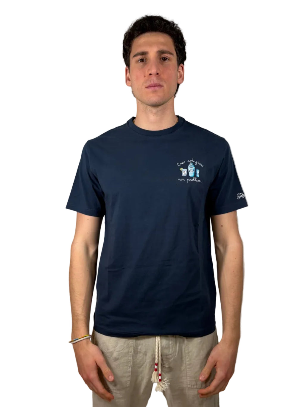 MC2 SAINT BARTH - T-SHIRT PORTOFINO "CREO SOLUZIONI NON PROBLEMI"