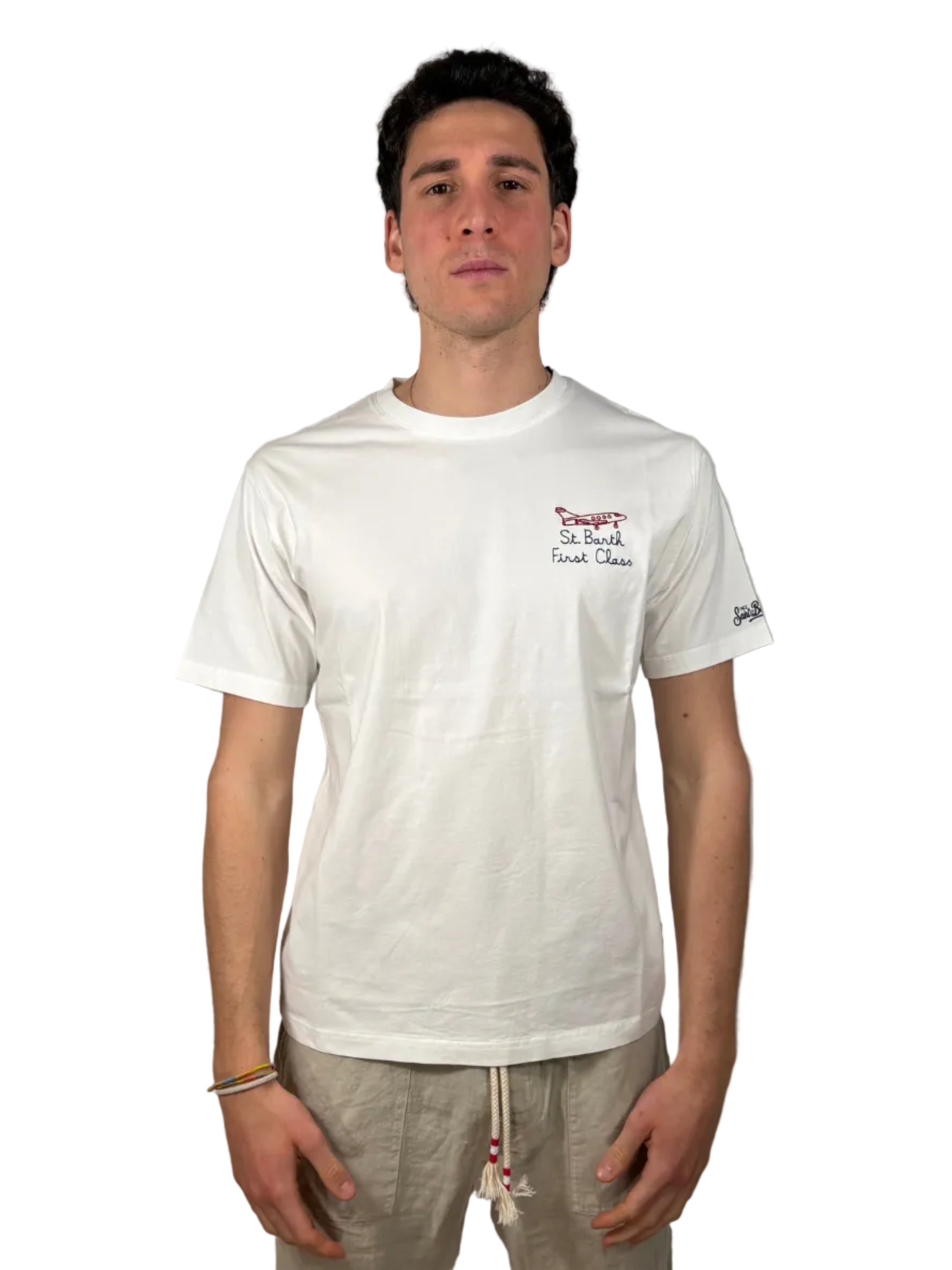 MC2 SAINT BARTH - T-SHIRT PORTOFINO "ST.BARTH FIRST CLASS"