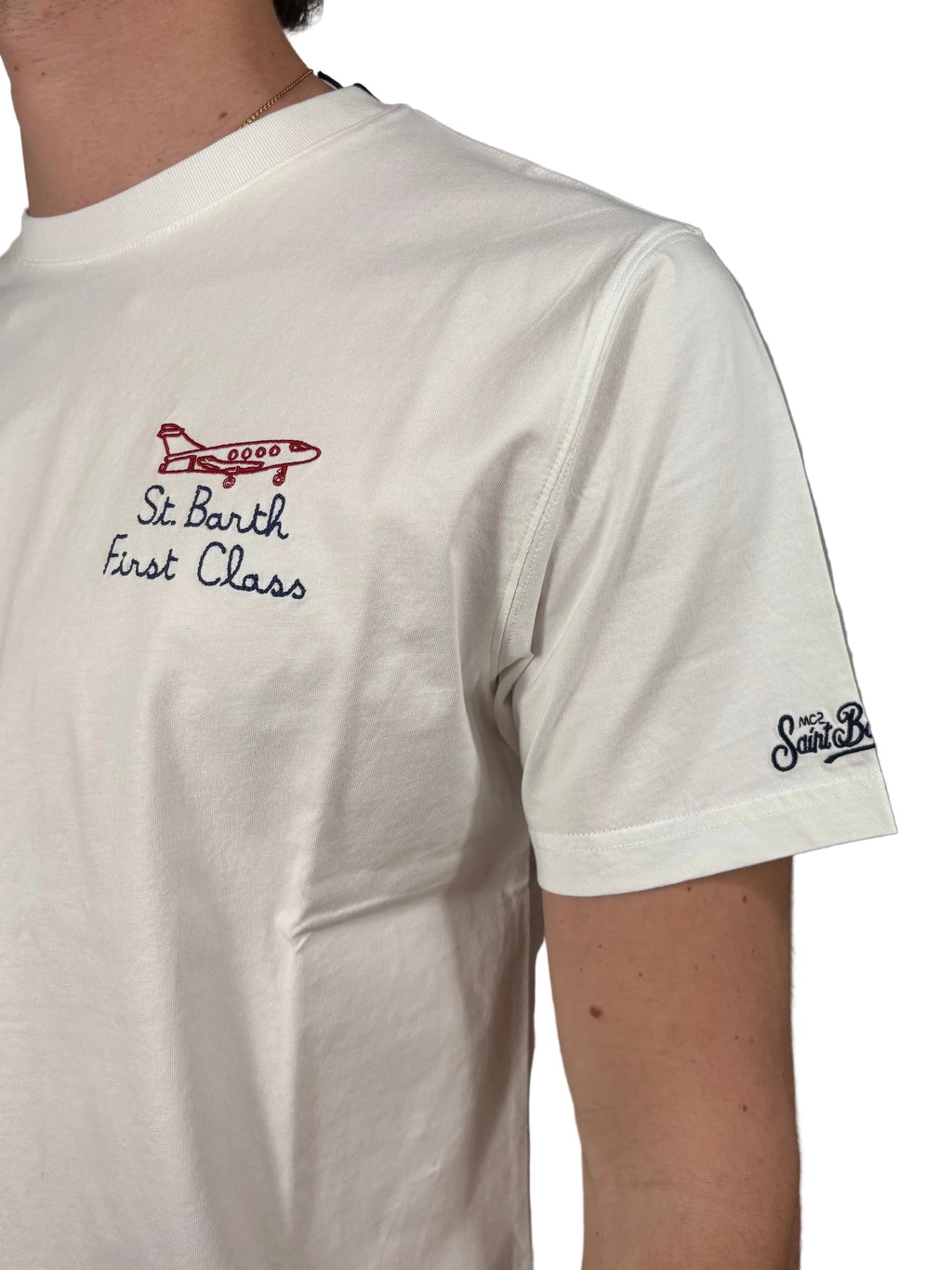 MC2 SAINT BARTH - T-SHIRT PORTOFINO "ST.BARTH FIRST CLASS"