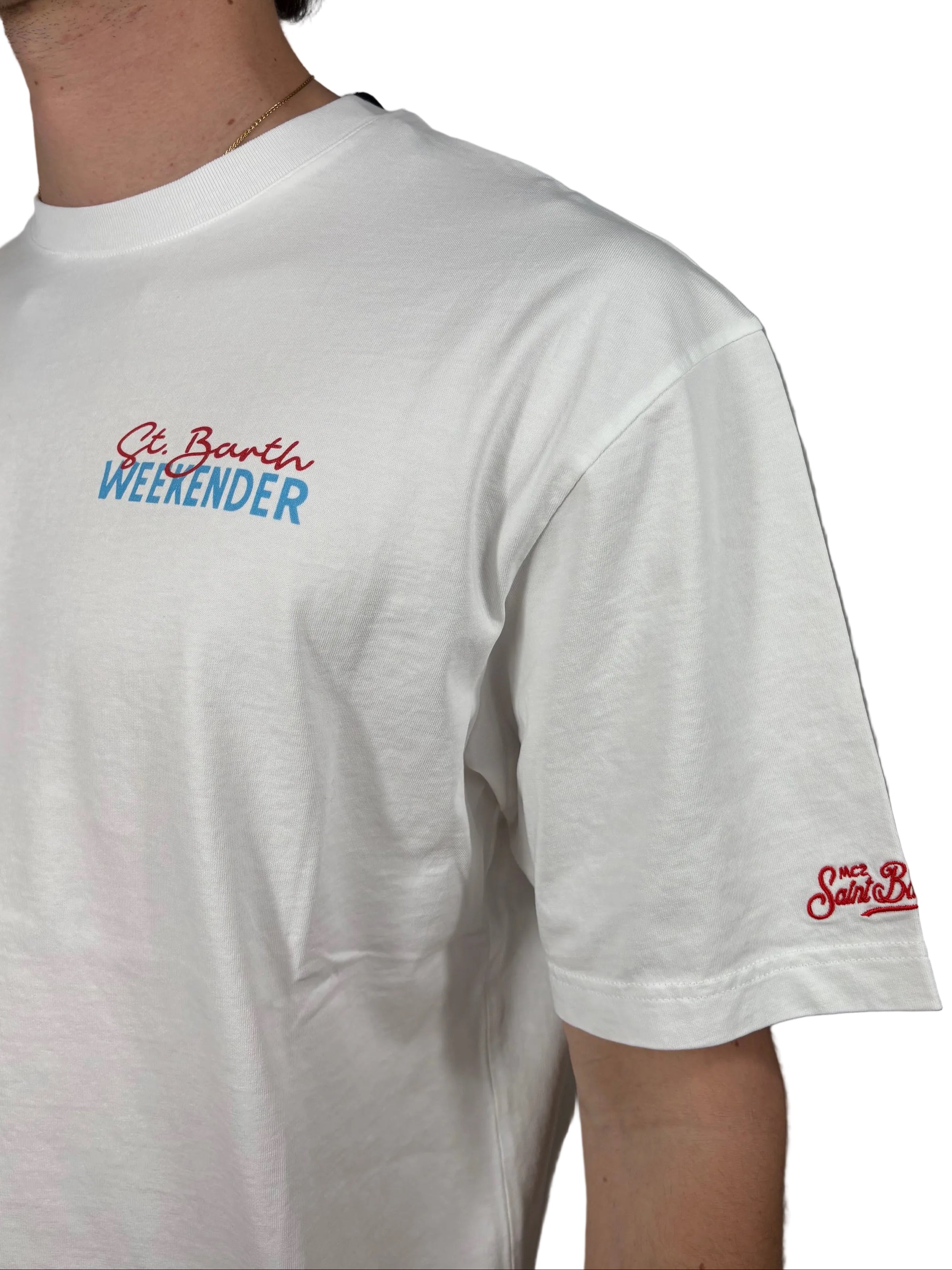 MC2 SAINT BARTH - T-SHIRT DELMAR "WEEKENDER"