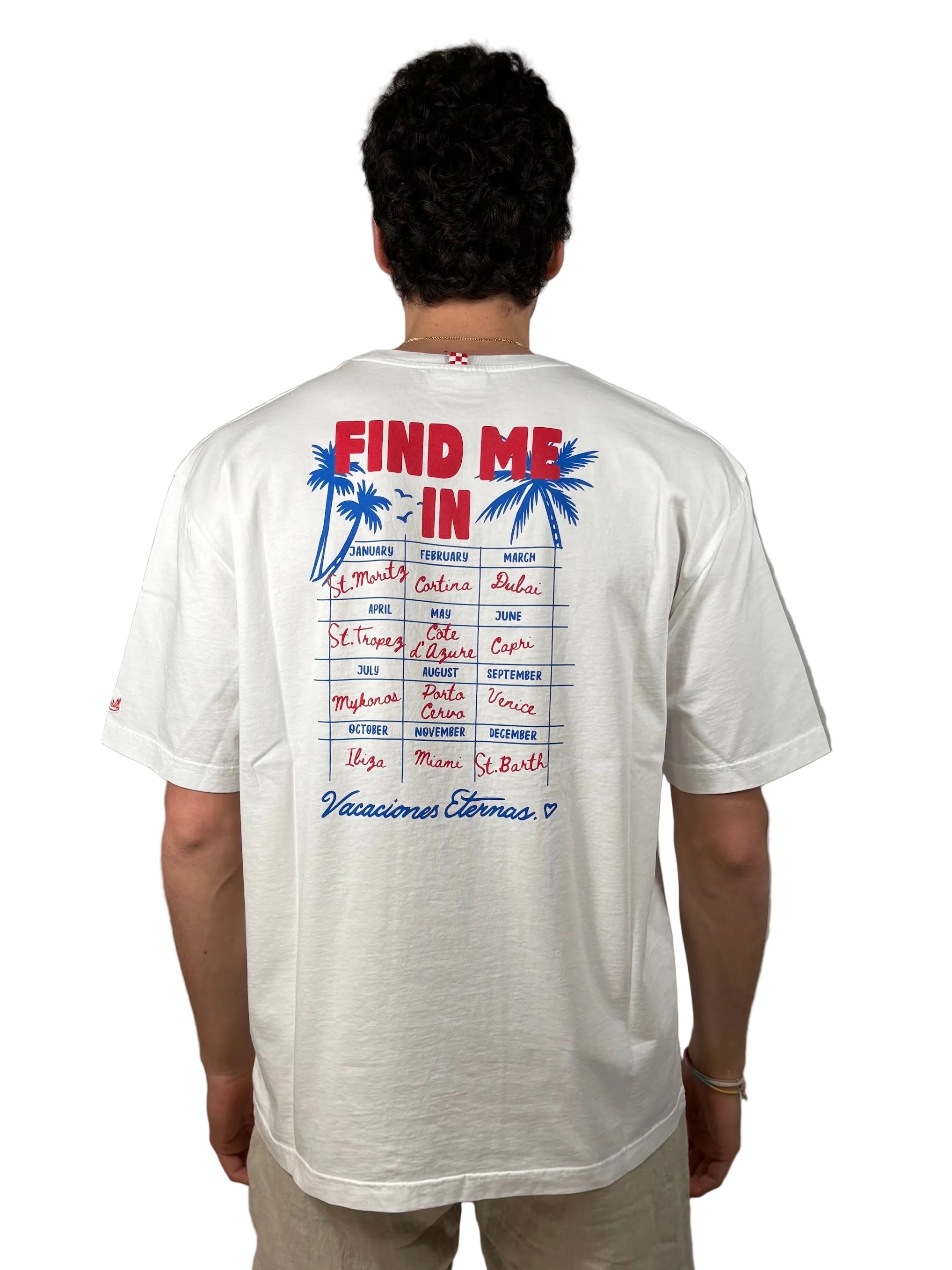 MC2 SAINT BARTH - T-SHIRT DELMAR "FIND ME IN..."