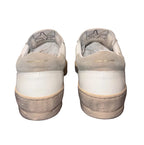 AMA BRAND - SNEAKER BEIGE "SLAM" IN PELLE