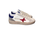 AMA BRAND - SNEAKER BLU/BIANCA "SLAM" IN PELLE