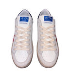 AMA BRAND - SNEAKER BLU/BIANCA "SLAM" IN PELLE