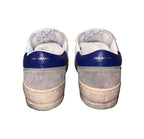 AMA BRAND - SNEAKER BLU/BIANCA "SLAM" IN PELLE