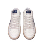AMA BRAND - SNEAKER BLU "SLAM" IN PELLE