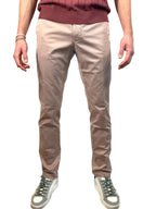 INCOTEX - PANTALONE SLIM FIT IN TRICOCHINO CIPRIA