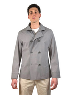 DUNO - PEACOAT IN LANA TECNICA