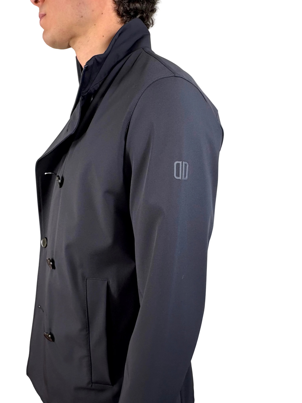 DUNO - PEACOAT IN TESSUTO TECNICO