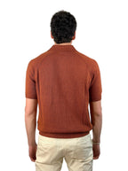 GRAN SASSO - POLO CON BOTTONI IN COTONE CASHMERE