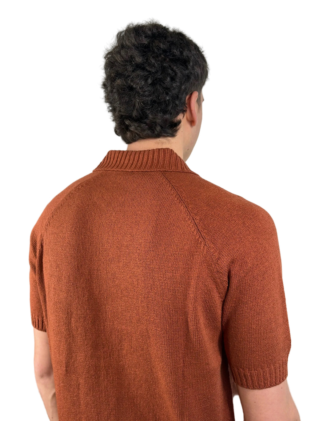 GRAN SASSO - POLO CON BOTTONI IN COTONE CASHMERE