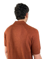 GRAN SASSO - POLO CON BOTTONI IN COTONE CASHMERE