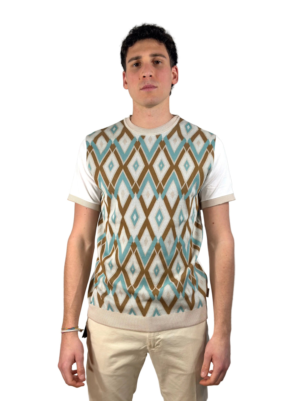 BOB - TSHIRT MANICA CORTA CON FANTASIA