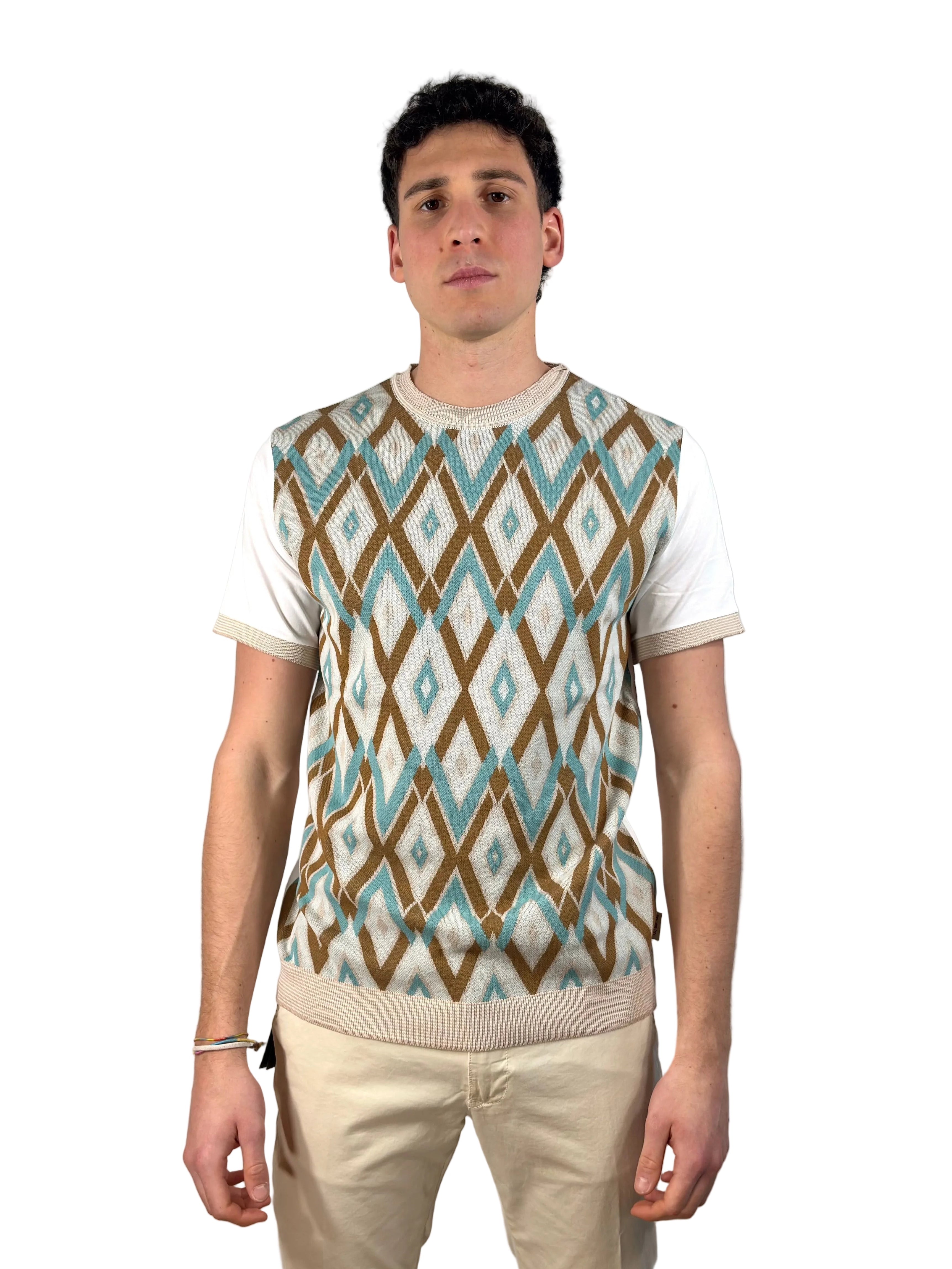 BOB - TSHIRT MANICA CORTA CON FANTASIA
