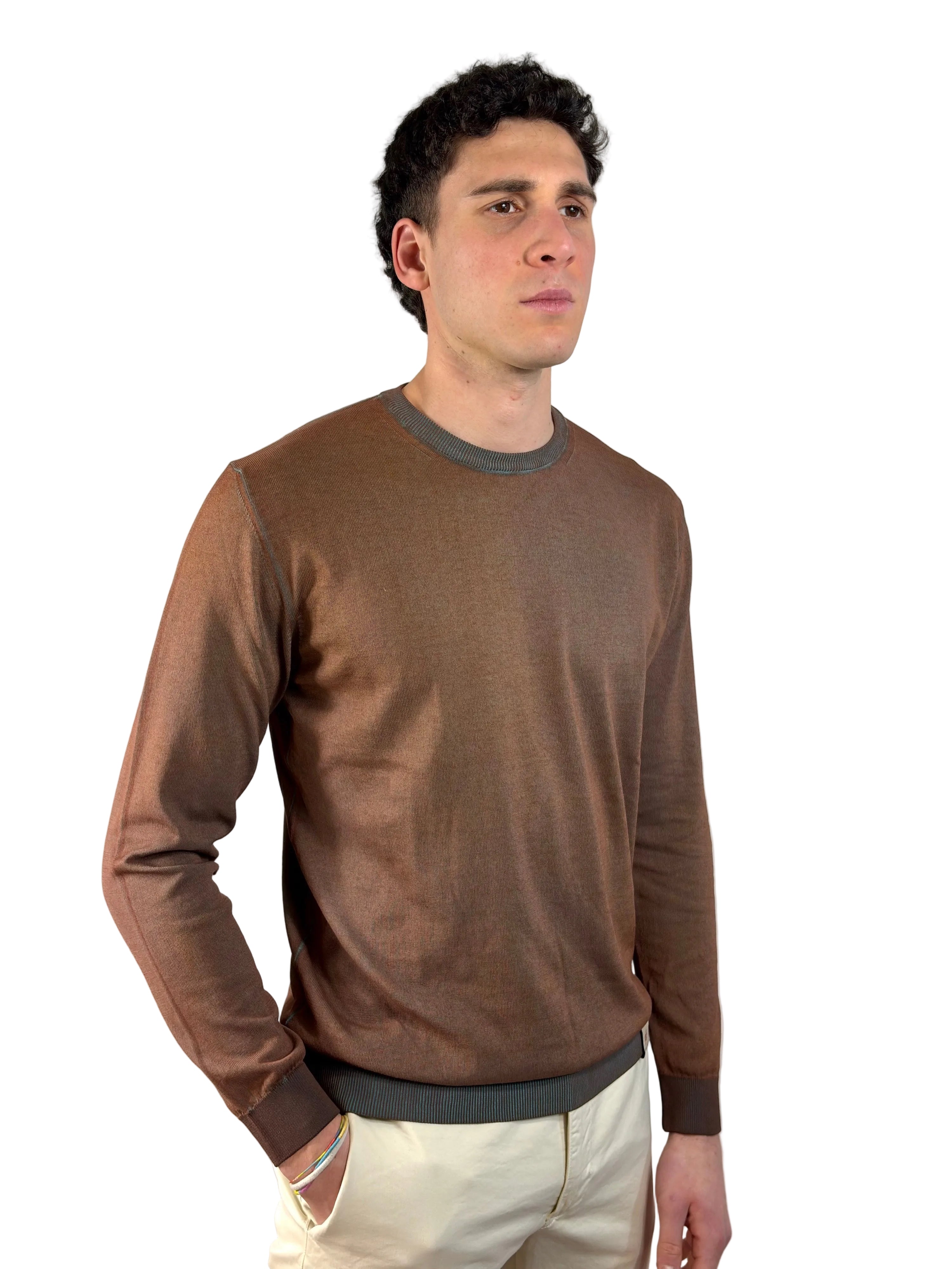 BOB - MAGLIA REVERSIBILE IN COTONE