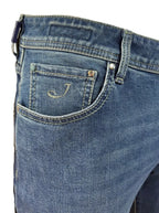 JACOB COHEN - JEANS 5 TASCHE NICK SLIM FIT BLU MEDIO