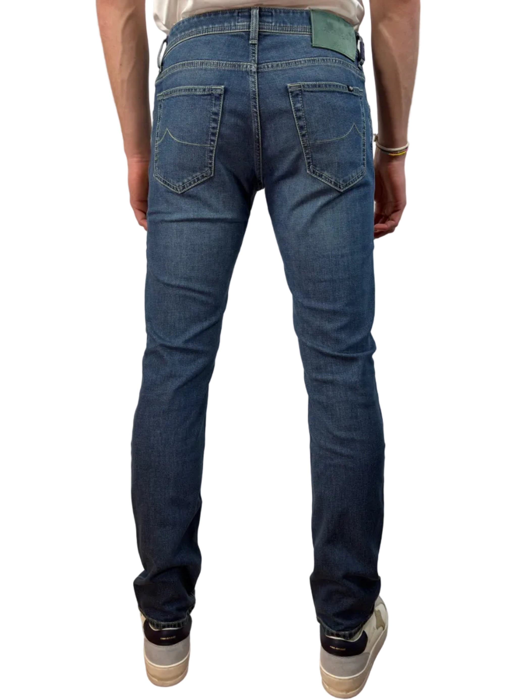 JACOB COHEN - JEANS 5 TASCHE NICK SLIM FIT BLU MEDIO