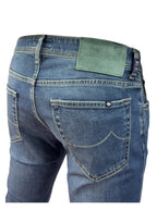 JACOB COHEN - JEANS 5 TASCHE NICK SLIM FIT BLU MEDIO