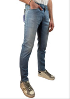 JACOB COHEN - JEANS 5 TASCHE NICK SUPER SLIM FIT AZZURRO
