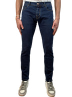 JACOB COHEN - JEANS 5 TASCHE NICK SUPER SLIM FIT BLU SCURO