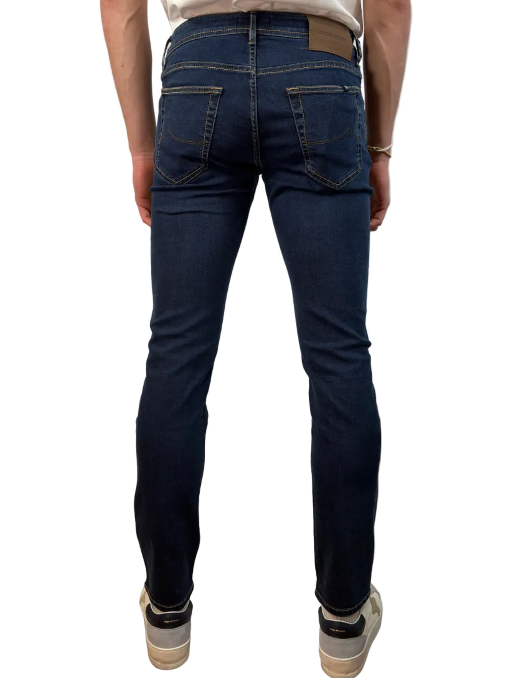 JACOB COHEN - JEANS 5 TASCHE NICK SUPER SLIM FIT BLU SCURO
