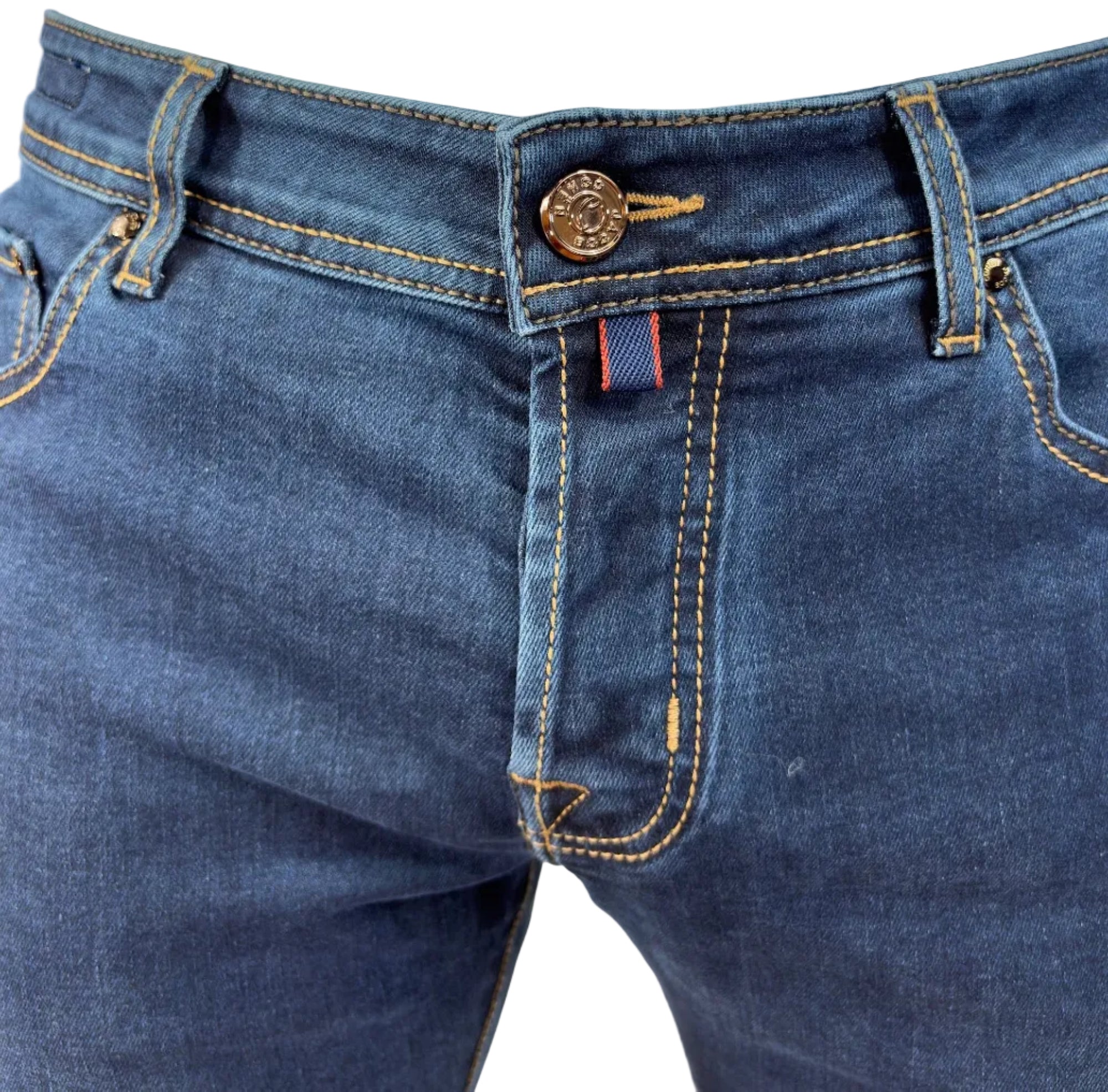 JACOB COHEN - JEANS 5 TASCHE NICK SUPER SLIM FIT BLU SCURO