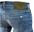 JACOB COHEN - JEANS 5 TASCHE NICK SUPER SLIM FIT BLU MEDIO