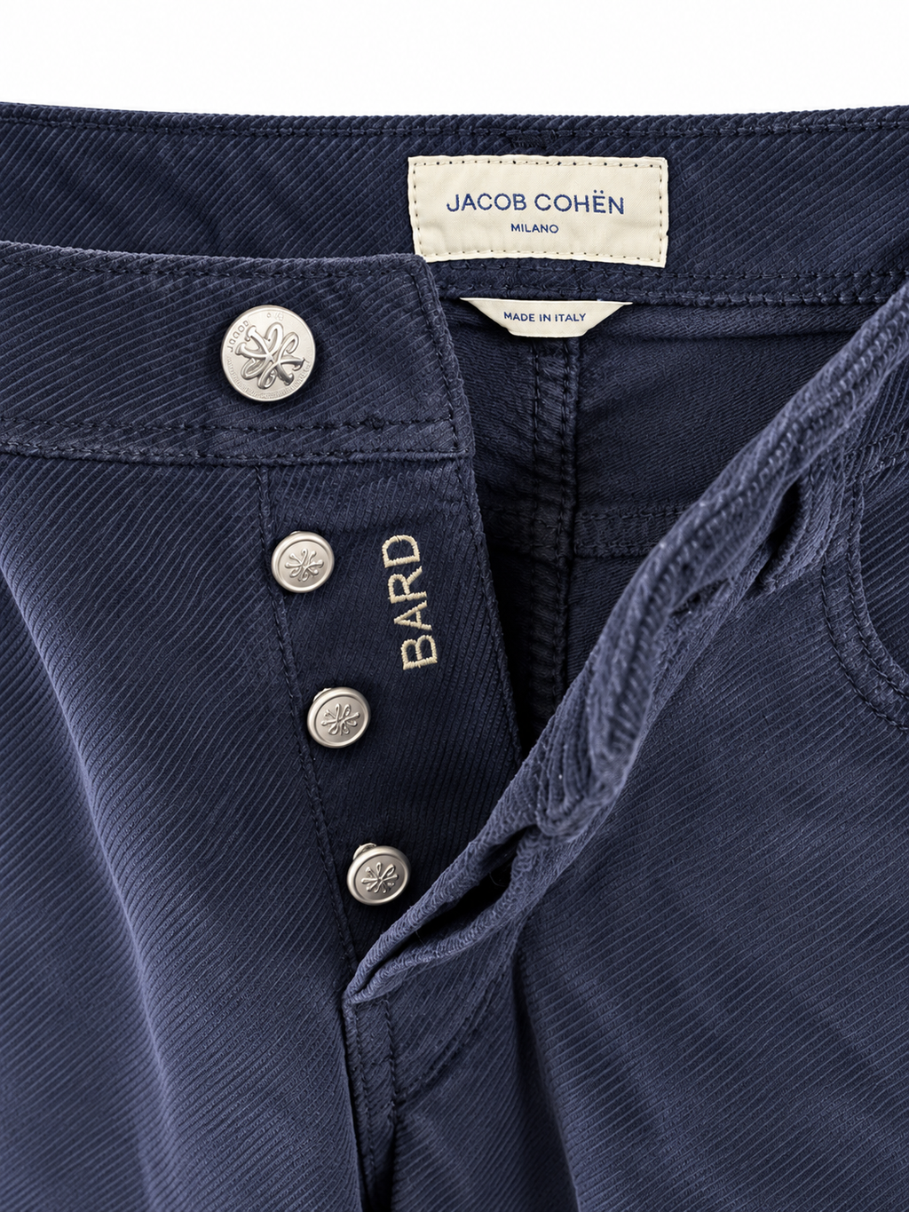 JACOB COHËN - Pantalone 5 tasche in velluto diagonale "BARD"