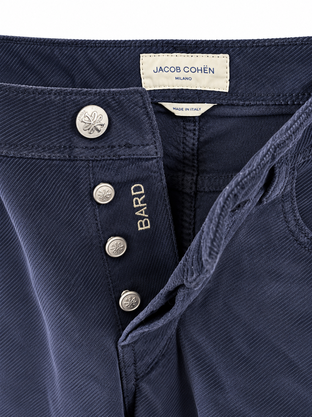 JACOB COHËN - Pantalone 5 tasche in velluto diagonale "BARD"