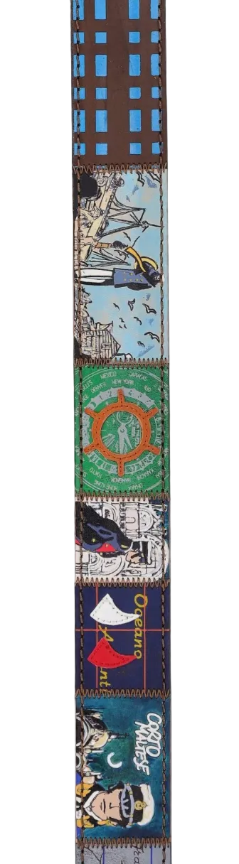 ARTIGIANATO ITALIANO - cintura artigianale "CORTO MALTESE"