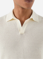 MC2 SAINT BARTH - POLO SLOAN MESH IN COTONE