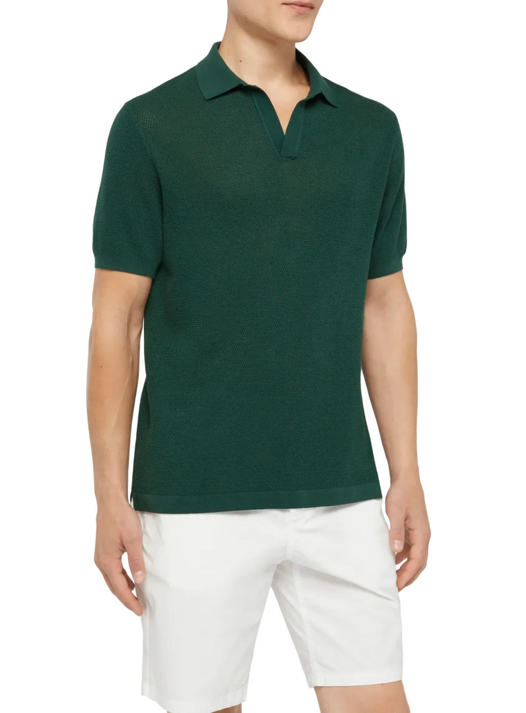 MC2 SAINT BARTH - POLO SLOAN MESH IN COTONE
