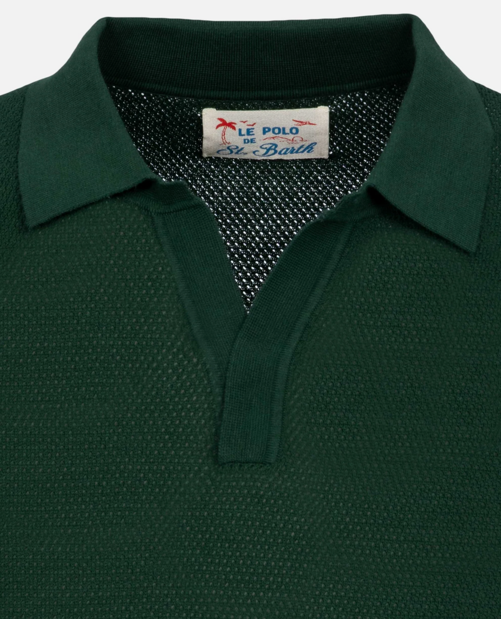 MC2 SAINT BARTH - POLO SLOAN MESH IN COTONE