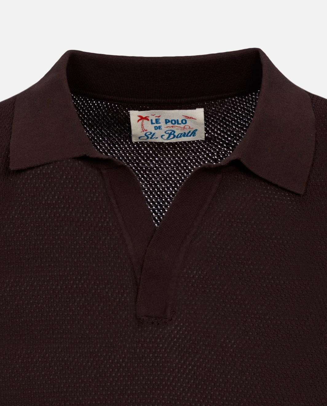 MC2 SAINT BARTH - POLO SLOAN MESH IN COTONE